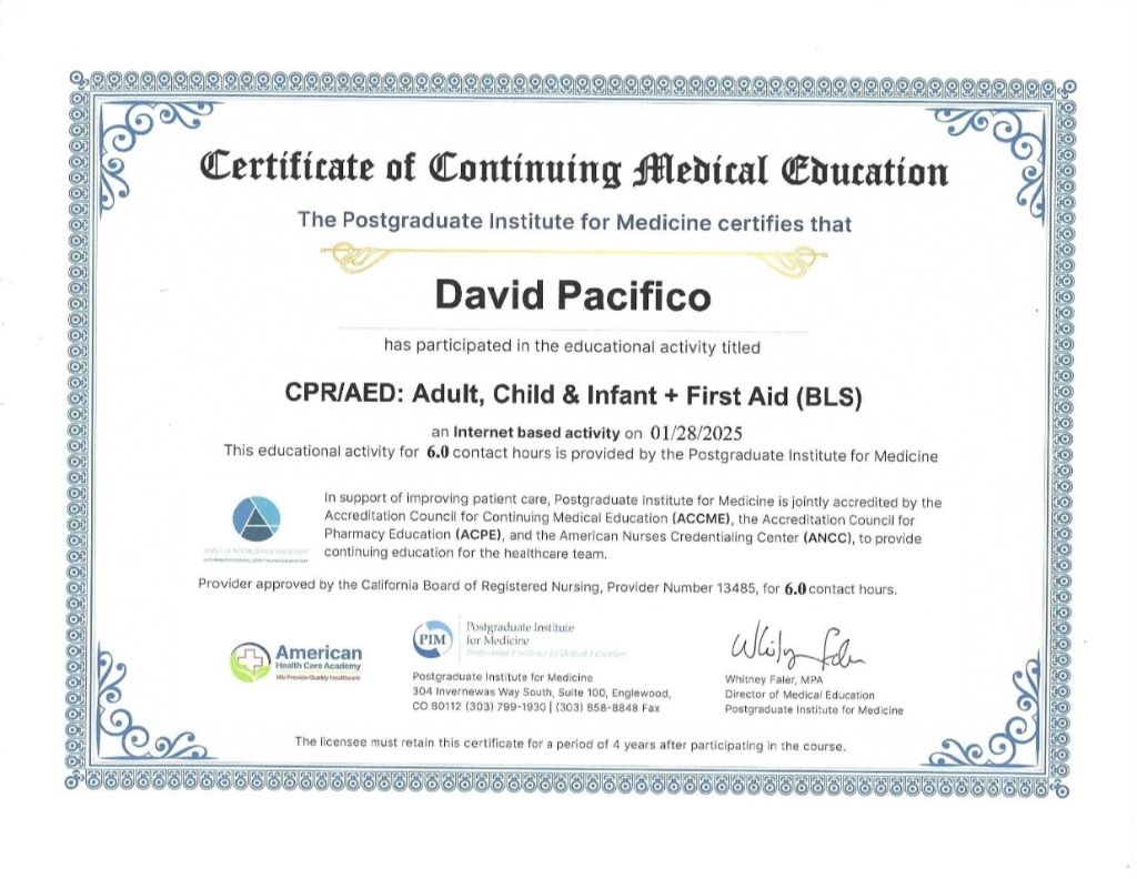 CPR/AED & First Aid (BLS)