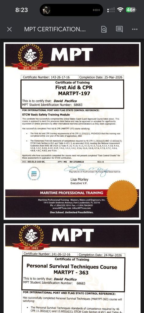 MPT First Aid & CPR / Survival